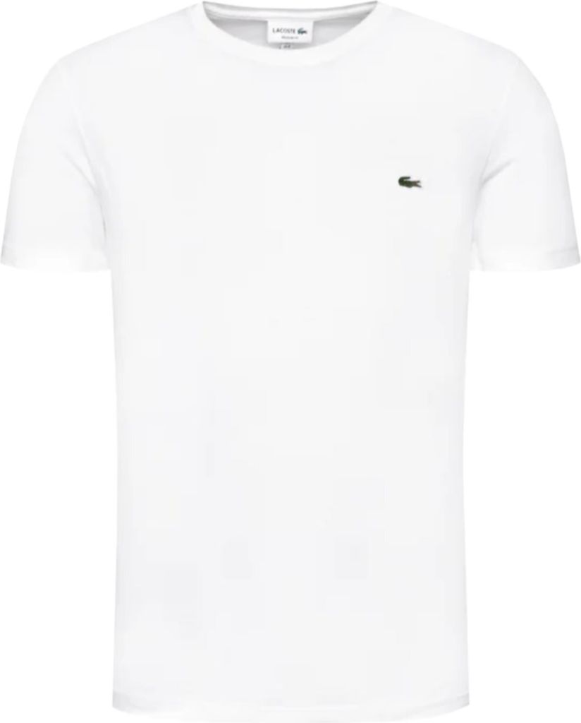 Lacoste Shirt T-Shirt aus Baumwolle mit Rundhals