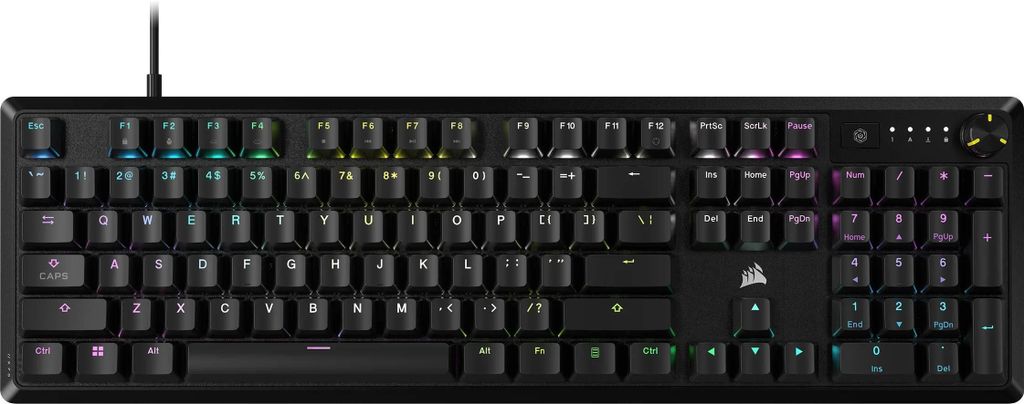 Corsair K70, Volle Größe (100%), Kabelgebunden, USB, Produktbild 