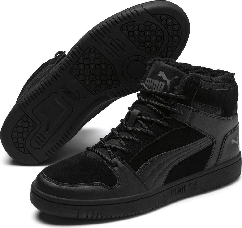 Puma Rebound LayUp SD Fur Sneaker high Schwarz