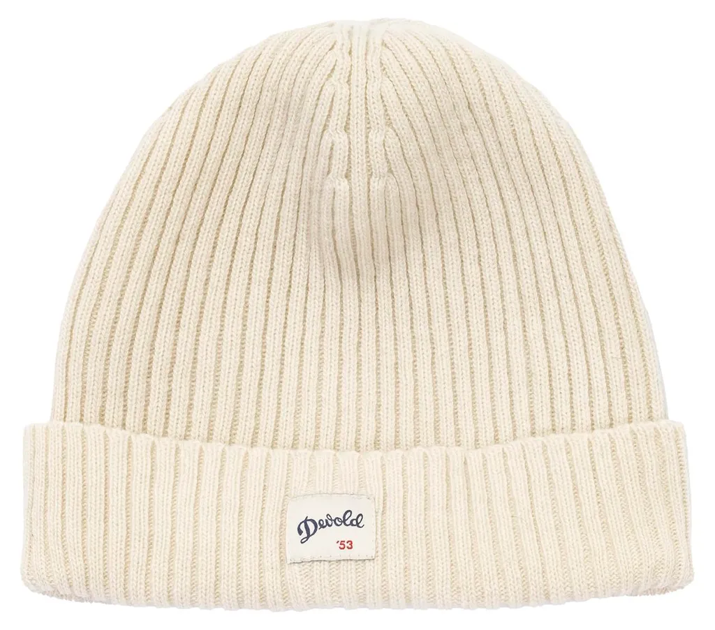 Bonnet en laine Devold Archive Blanc Cassé 58 - Accessoire d'Hiver