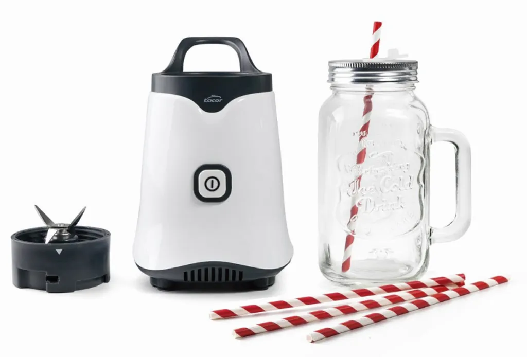 Mini blender Mix & Go 500 ml en inox - Smoothie maker compact et chic