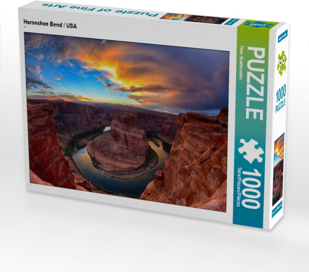CALVENDO Puzzle Horseshoe Bend / USA | 1000 Teile Produktbild 
