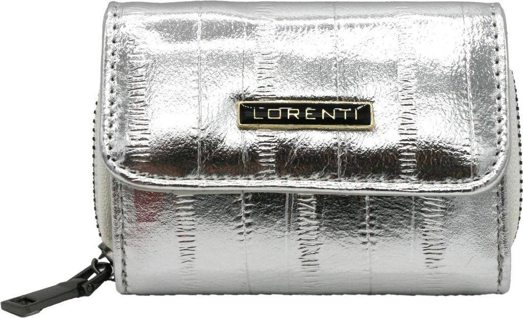 Lorenti Portemonnaie aus Leder für Frauen Ansetrudia silber One size