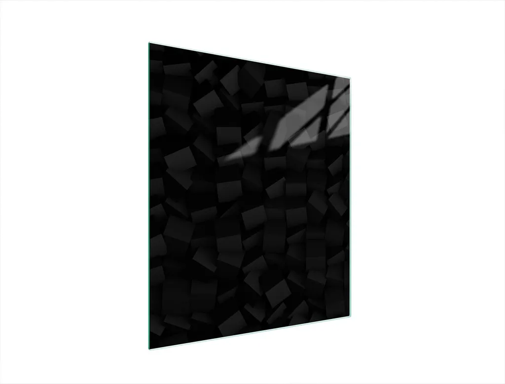 Tagliere in vetro 45x52 nero