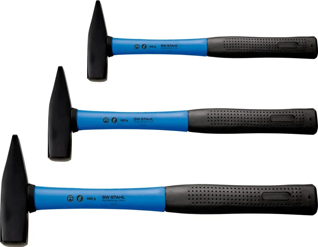 Marteaux de Serrurier Anti-Vibrations avec Manche Composite SW-Stahl 50430L