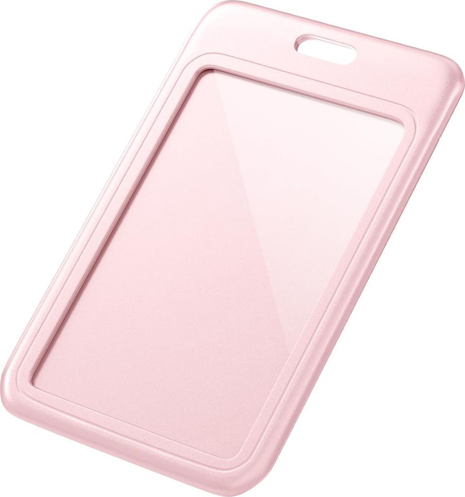 Ausweishalter Schiebeabdeckung Transparentes Fenster Aufhängeloch Schutzzertifikathalter Schrein Studenten Krankenschwester Büroangestellte Namen...