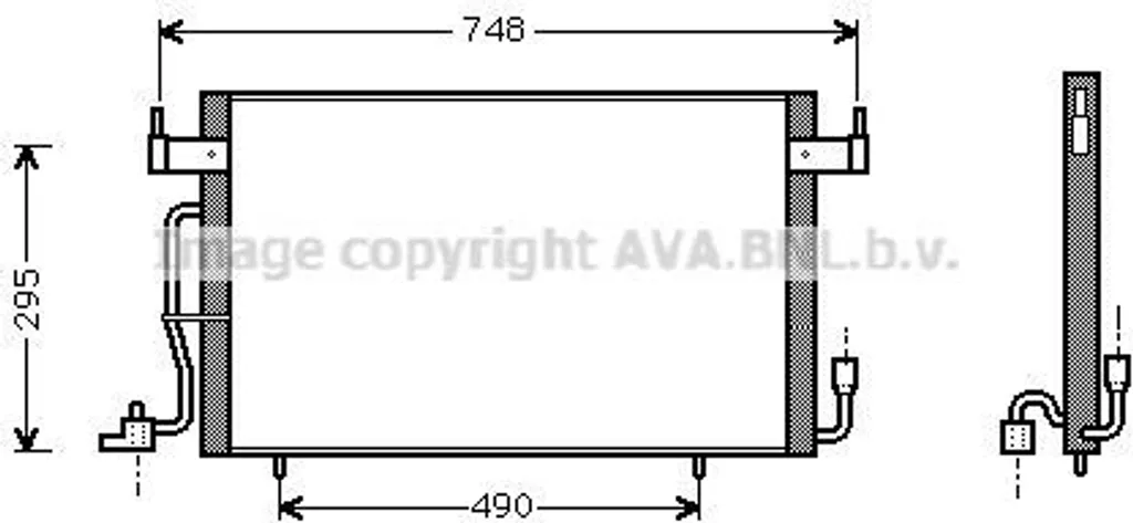 Plus de clim sur Berlingo ? Condenseur PRASCO CN5141 - Solution OE