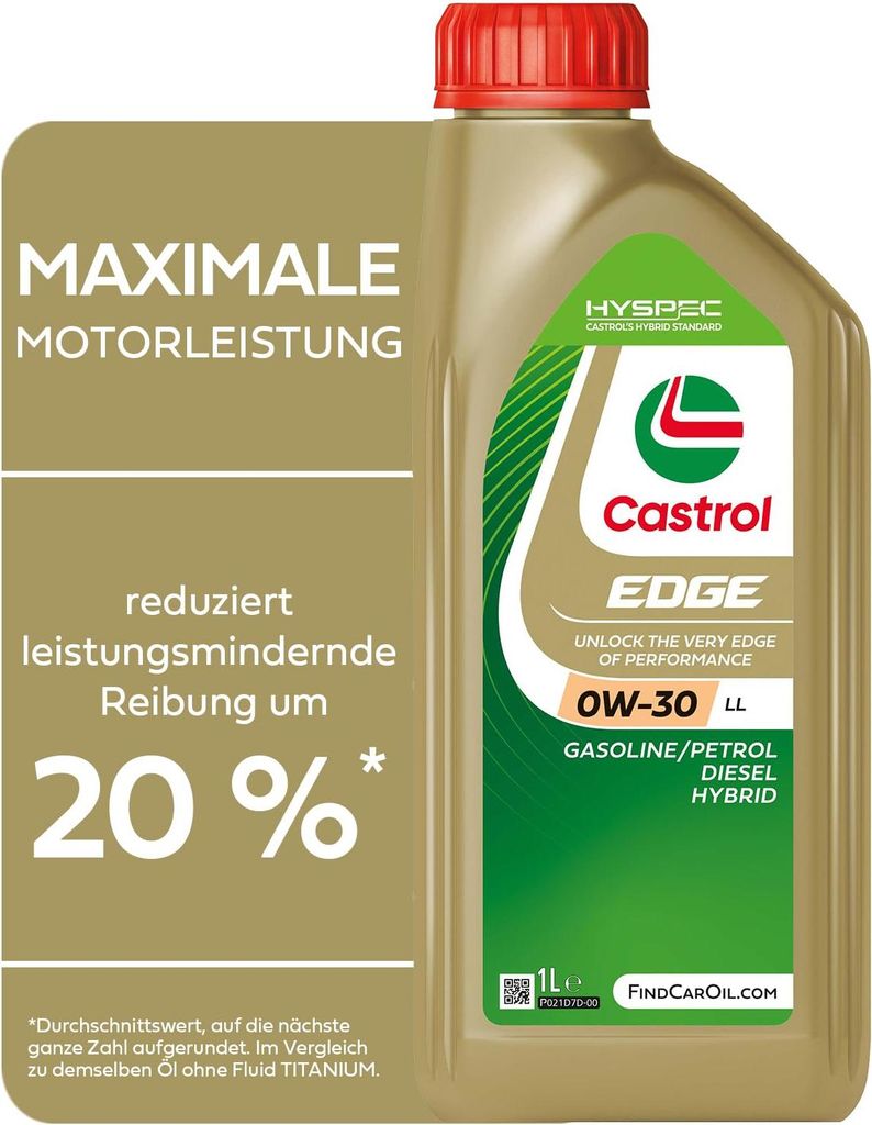 Castrol Edge 0W-30 LL 1 Liter