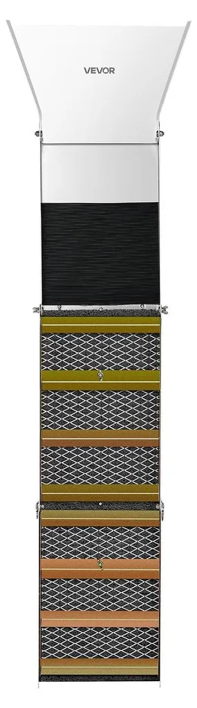 Matériel d'orpaillage portable 2-en-1 : High Banker 1270 mm pliable