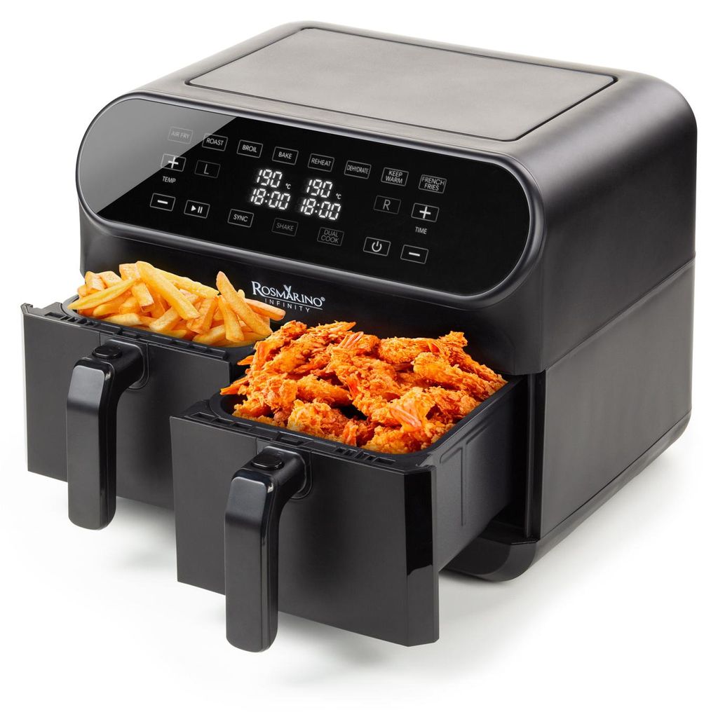 Horkovzdušná fritéza Infinity PRO XXL s dvojitými koši Obrázek produktu 