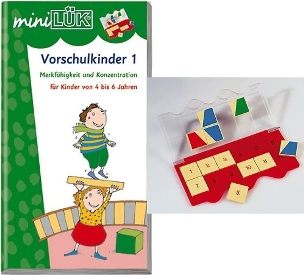 Préparation CP : Coffret mini-LÜK exercices de logique et éveil - 5