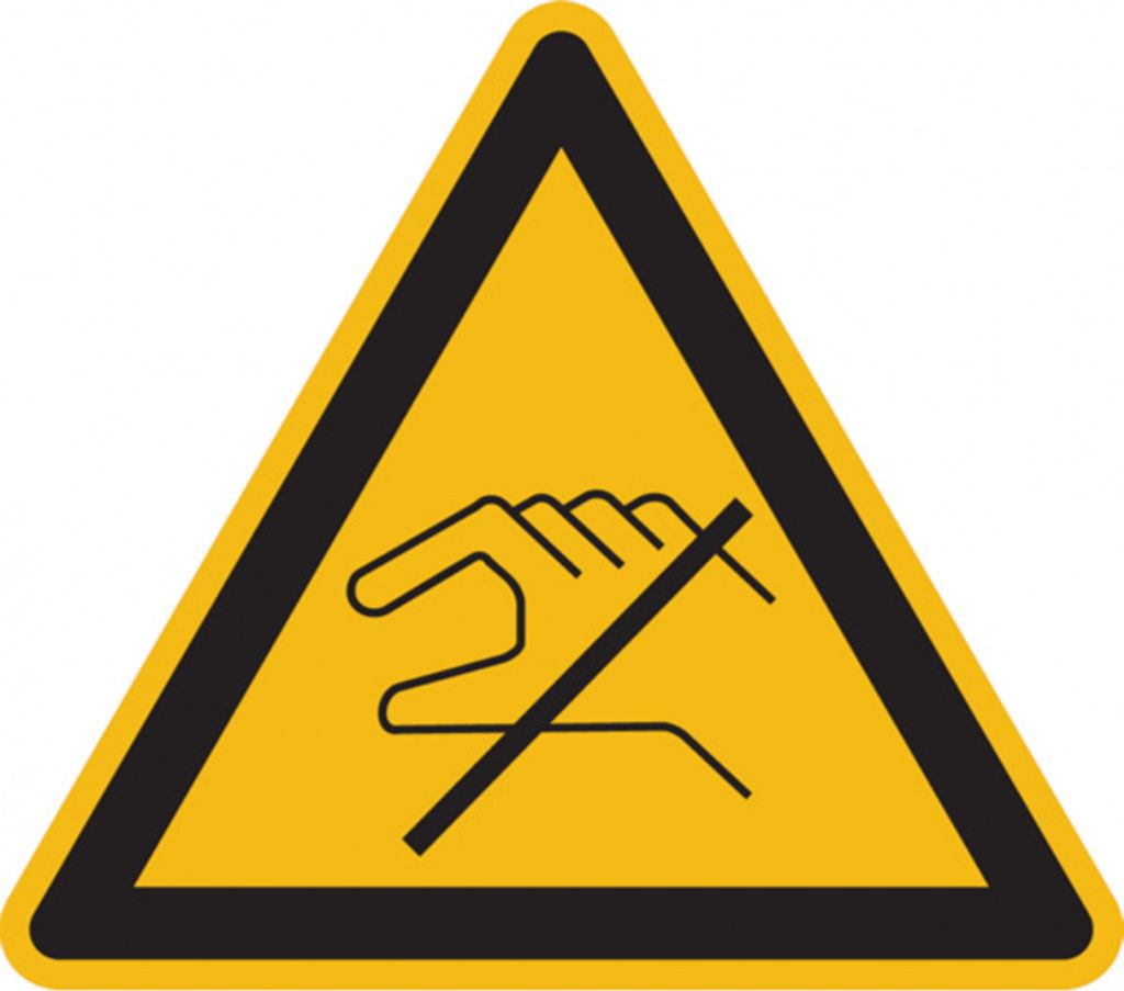 Dreifke Aufkleber Warnschild, Nicht berühren - praxisbewährt | 100mm, 1 Stk