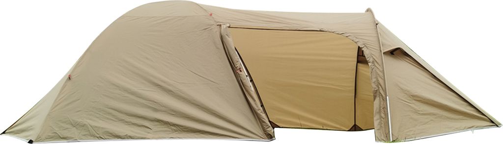Wasserdichtes Familien-Campingzelt fuer 3 Personen, leicht, doppellagig, 1 Schlafzimmer, 1 Wohnzimmer