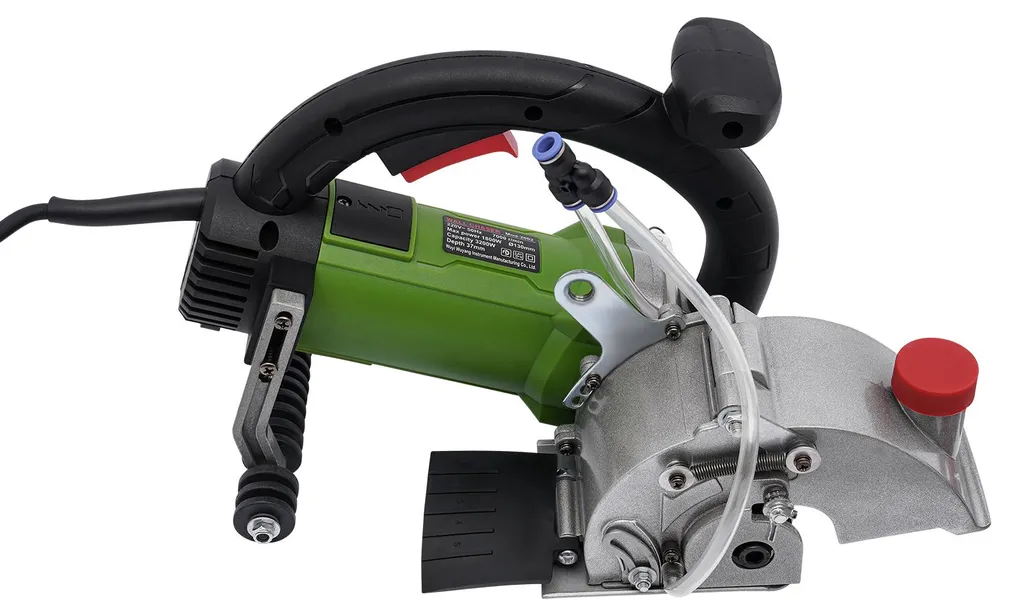 Rainureuse électrique 1800W rotative 360° noir vert avec prise EU