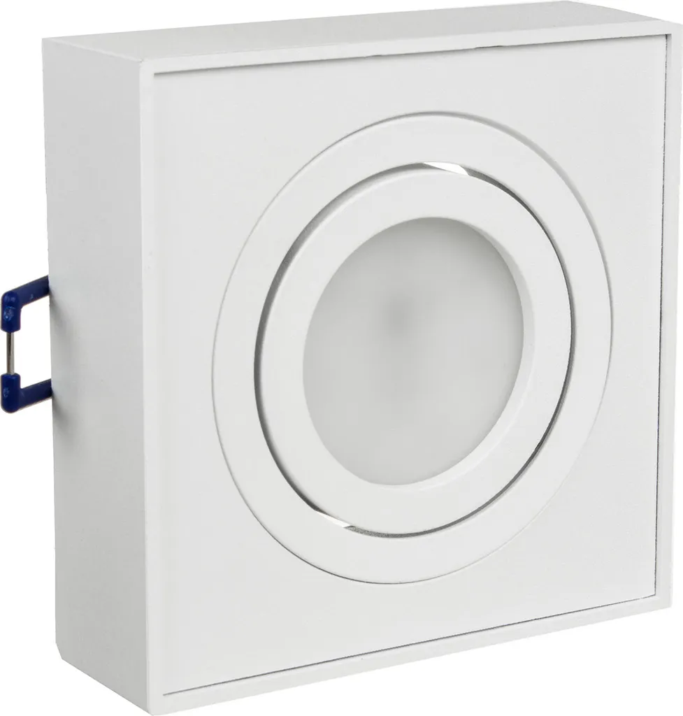 Cornice Bianca per Faretti GU10 | Illuminazione Soffitto Sicura IP20 35W