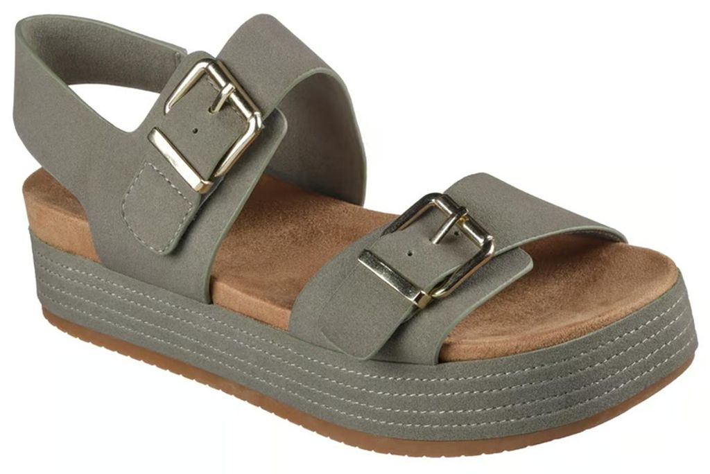 Skechers BOBS Misty Kiss Dreamy Drift Damen Sandalen Olive Produktbild 