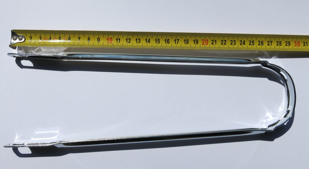 Schutzblechstrebe 20 Zoll verchromt