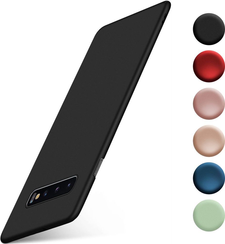 ALPHA-Case für Samsung Galaxy S10+, Farbe:Schwarz
