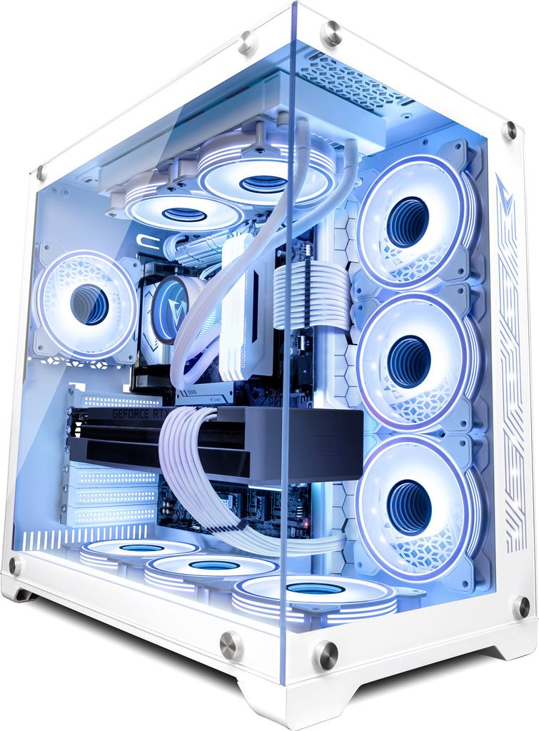 Vibox SG VII-247 Gaming PC - Intel Core i9 10900F 5,2 GHz - AMD Radeon RX 9070 XT 16 GB - 32 GB RAM - 1 TB NVMe M.2 SSD - Windows 11 - WiFi