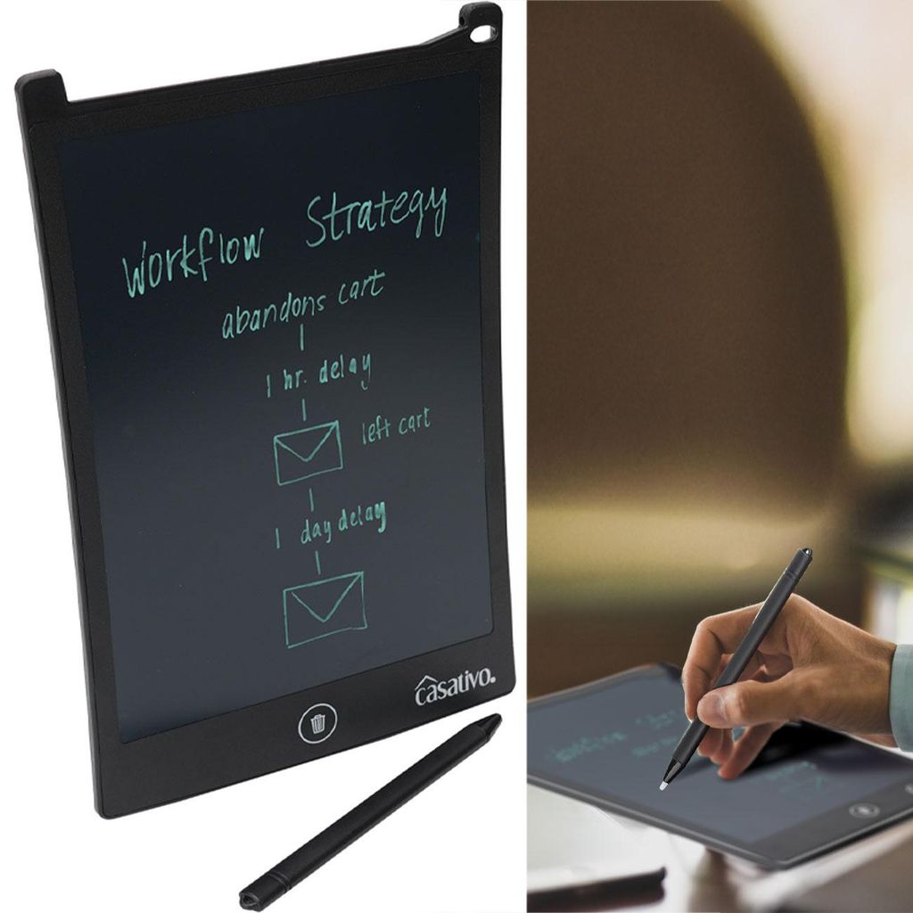 LCD-Schreibtafel (21,5 cm) mit präzisem Eingabestift – Produktbild 