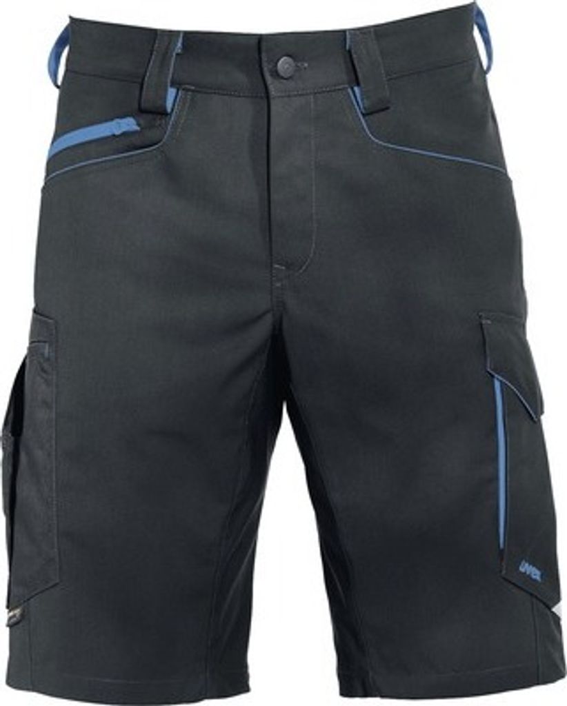 Uvex suXXeed, Shorts, Mann, Blau, Graphit, 4 Taschen, Baumwolle, Polyester, 245 g/m²