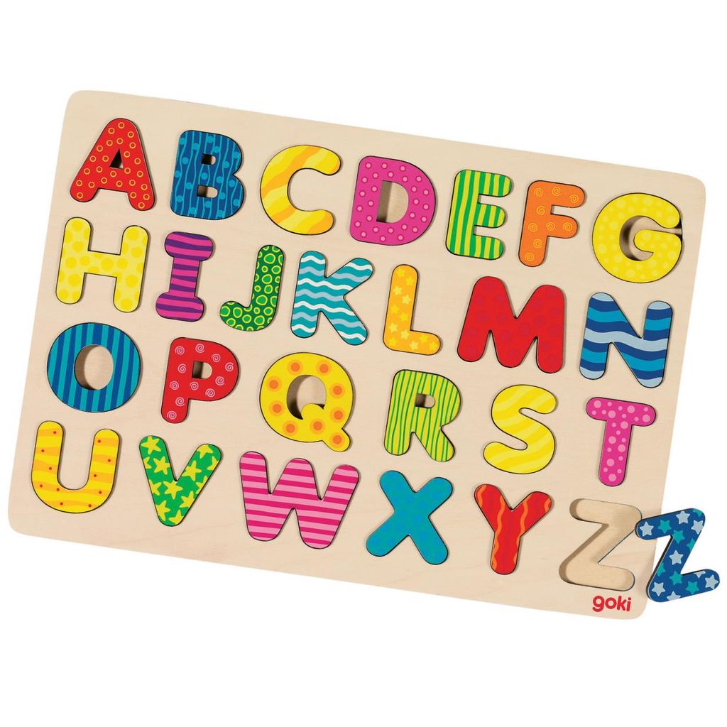 Setzpuzzle Zahlen 0-9 Holz Kinderpuzzle Setz-Puzzle Zählen lernen für Kinder 