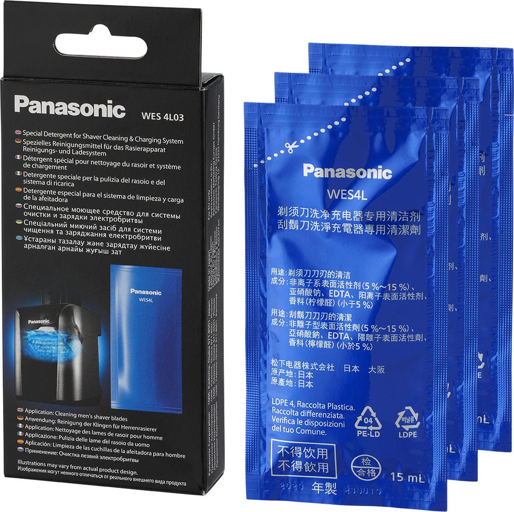 3 x Panasonic WES4L WES4L03 WES 4L03 Reinigungsmittel