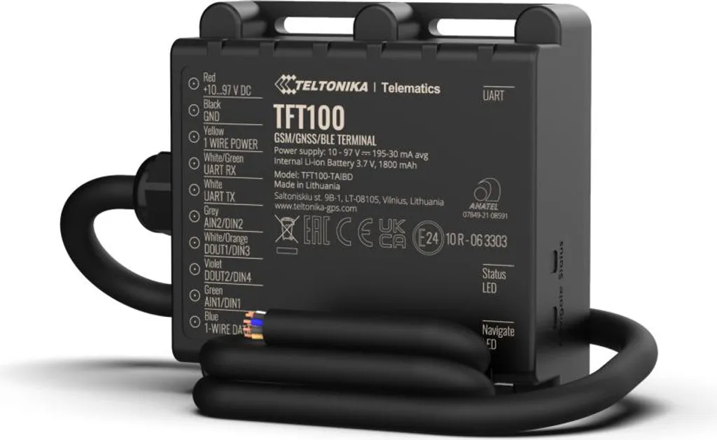 Suivi de Flotte Logistique : Tracker GPS TFT100 pour Chariot Élévateur