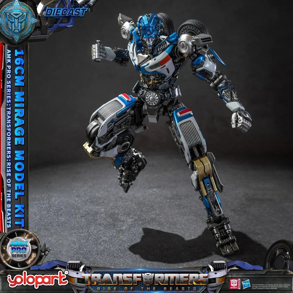 Figurine Mirage Transformers ultra-articulée 16 cm sans montage dur
