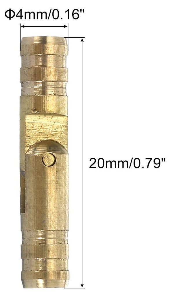 40Stk Unsichtbar Messing Fassscharniere 4x20mm Messing Verdeckte Scharniere Klappbar Unterstš¹tzung Zylindrische Versteckte Kleine Fass Scharnier...