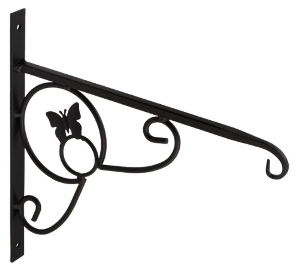 Blumenhalter Schmetterling 285x280mm Blumenhaken Wandhalter Windlichthalter