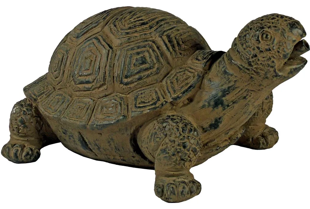 Ubbink Gargouille Tortue en Polyrésine pour Bassin de Jardin Décoratif