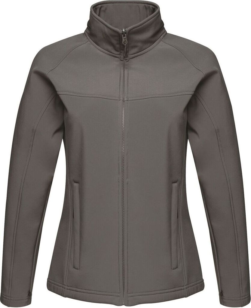 Regatta Damen Uproar Softshell-Jacke, winddicht RG1491 (42 DE) (Mittelgrau)