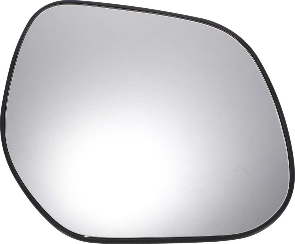 Rechter Außenspiegelglas-Ersatz mit Heizfunktion und Rückenplatte in Weiß für Citroen C Crosser 2007-2012