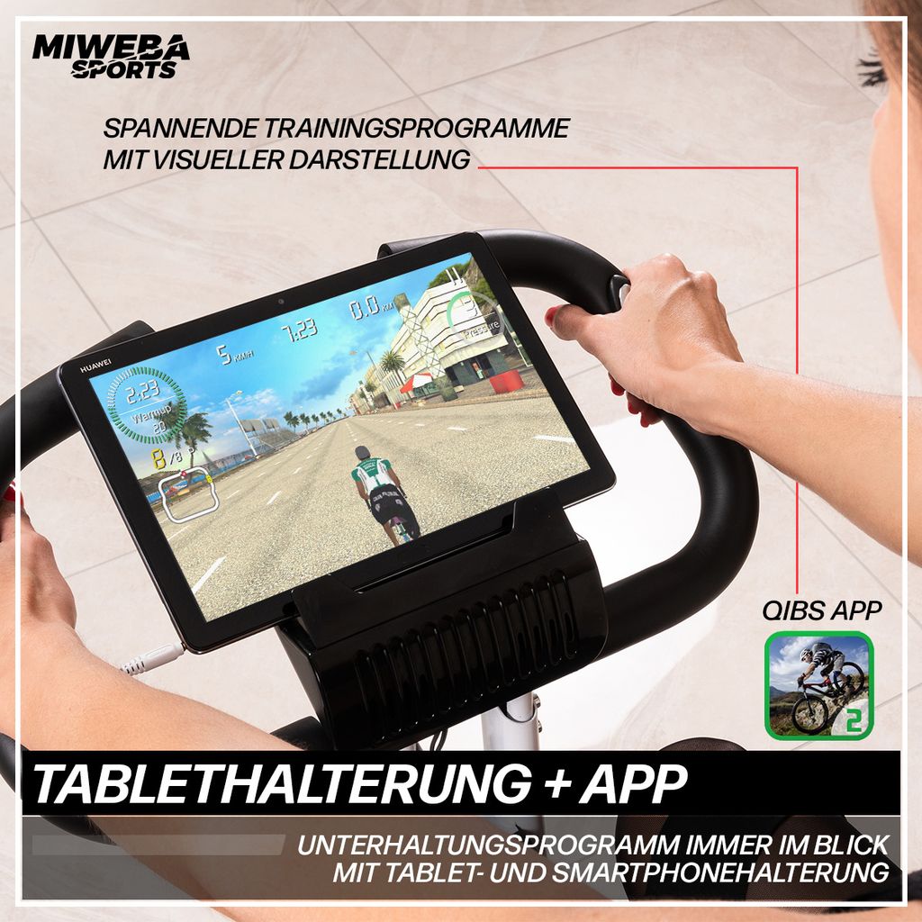 Heimtrainer MX100 | X-Bike Fitnessbike - Sport Fahrrad Produktbild 4