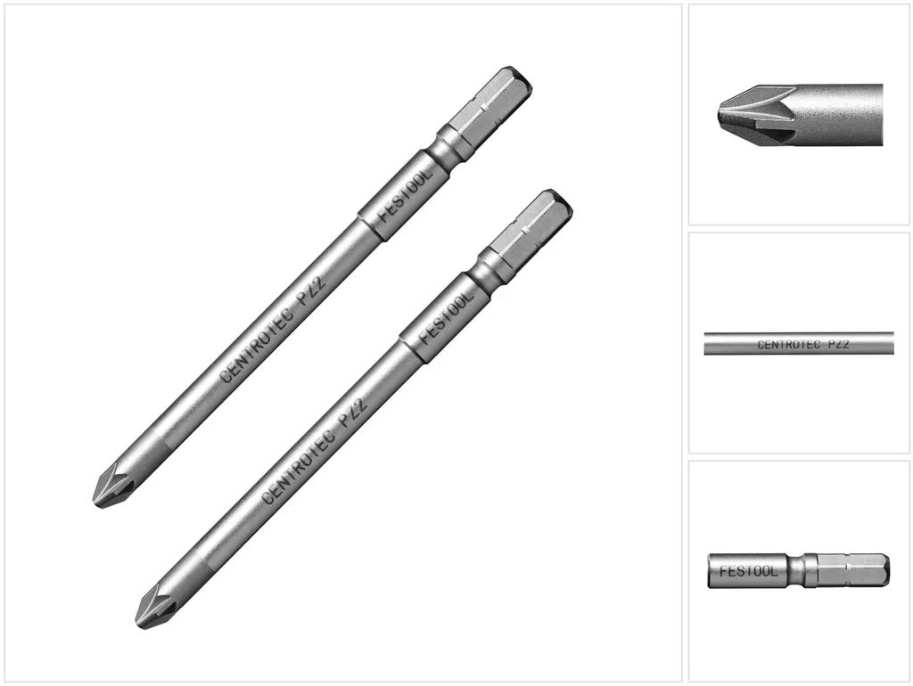 Compra Festool Bit PZ 2-100 CE/2 - Set 2 Pezzi Pozidriv 100mm - 5