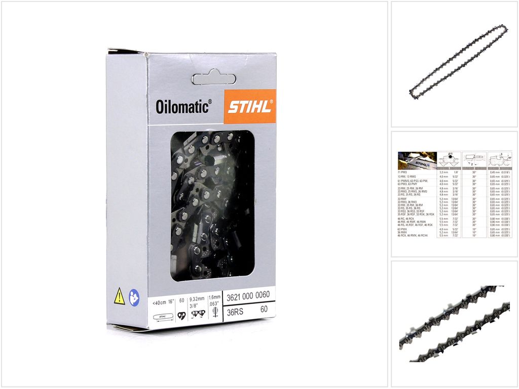 Sägekette STIHL Rapid Super 36RS | 3/8" | 1,6 mm | 60 TG | Produktbild 8