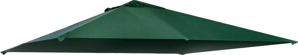 Toit de rechange 3 x 3 m pour pavillon de jardin en polyester vert sapin