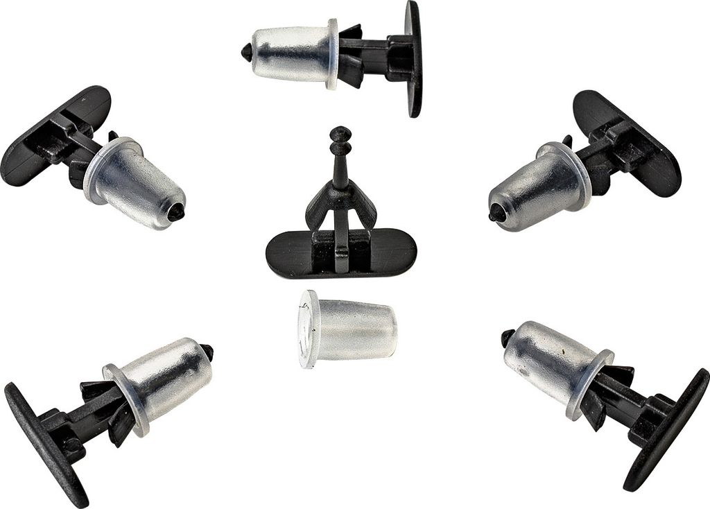 5x Verkleidung Befestigungs Clip mit Tülle für VW Vento Golf | 1H0837719