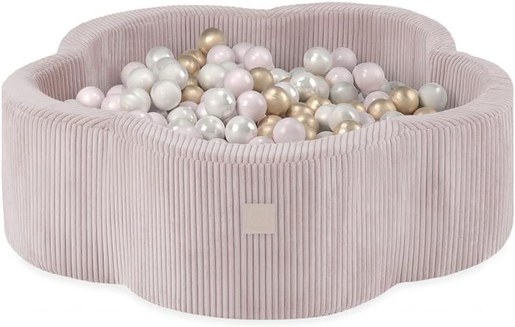 MISIOO Bällebad für Kinder 95x30 cm - 400 Bälle (6cm) - Produktbild 