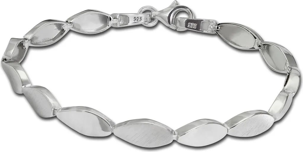 Bracelet Argent 925 SilberDream 19cm Goutte Anti-Ternissement Femme