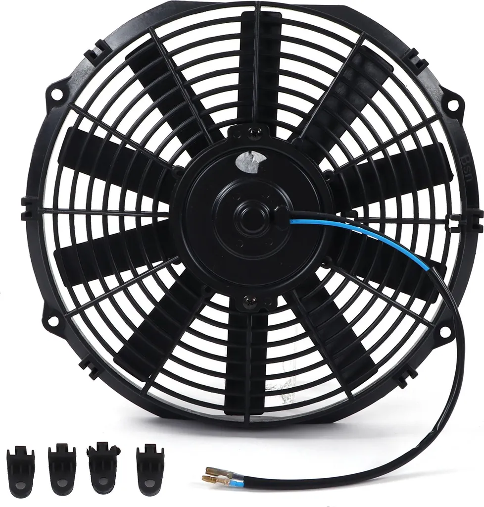 Solution surchauffe moteur : ventilateur universel 12V push-pull plat - 2