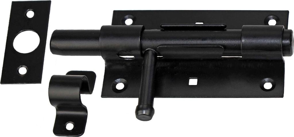 Bolzenriegel  Türriegel Torriegel 100 / 16 Schubriegel Produktbild 