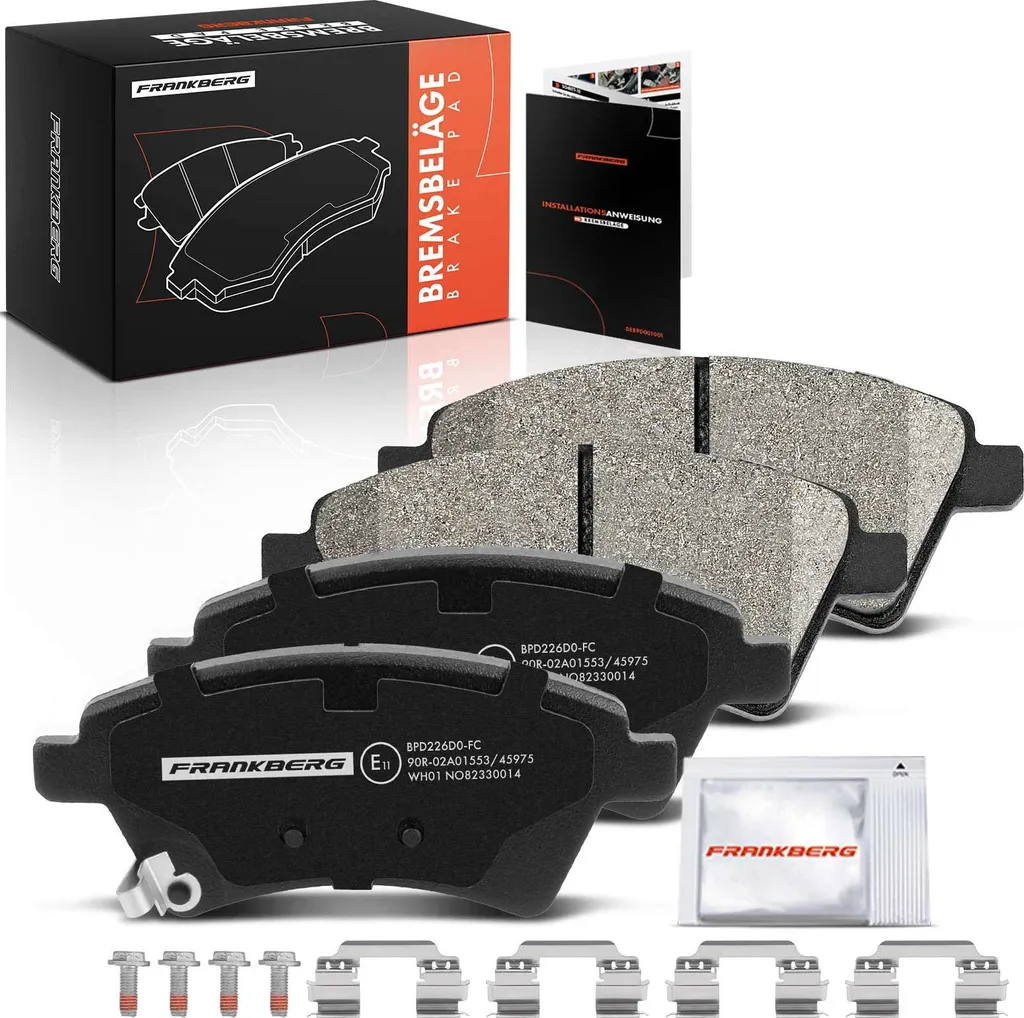 Plaquettes de Frein Avant pour Fiat Sedici et Suzuki SX4 S-Cross 4x