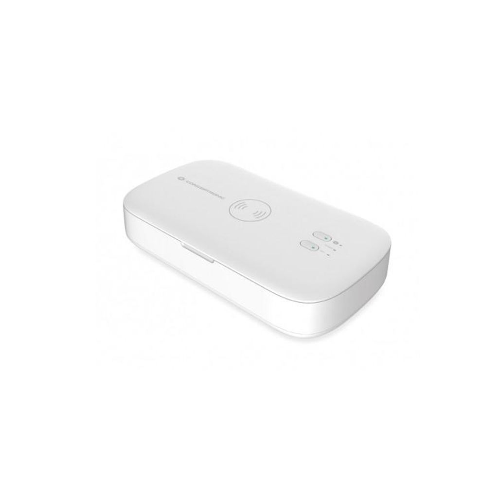 Conceptronic CIRO UVC-Sterilisator für Smartphones, Weiß, 275 nm, UV-C, 0,5 W, 2 Lampen, USB Typ-C