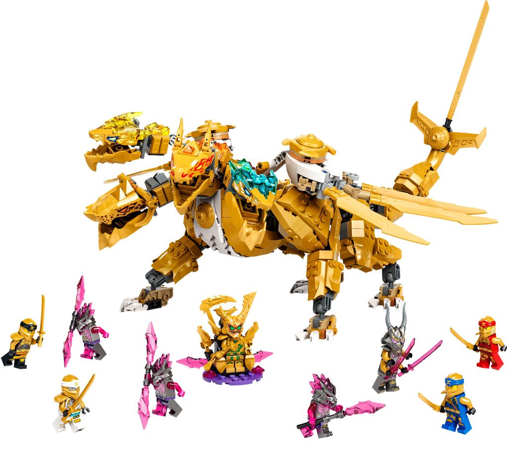 Stavebnica LEGO NINJAGO 71774 Lloydov zlatý ultra drak (989 Obrázok produktu 
