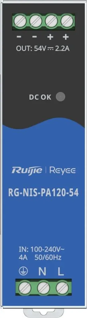Alimentation Reyee 54V haute performance 120W avec double bornier CC - 2