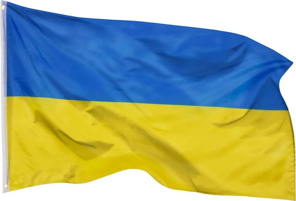 Drapeau Ukrainien pour Manifestation et Décoration - Format 90 x 150 cm