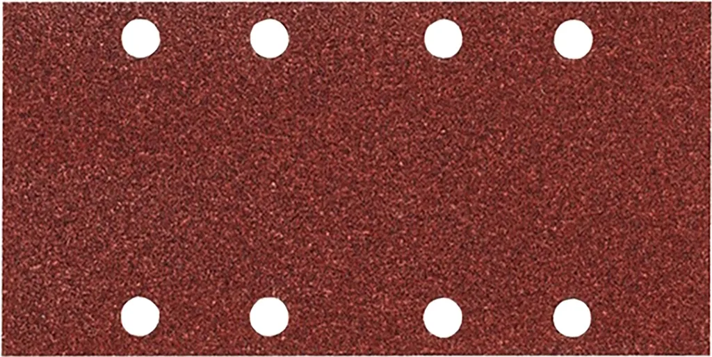 Carta vetrata Makita, 93 x 185 mm, K60, 50 pezzi 93 x 185 mm - K60 - 50 pezzi - 8 fori