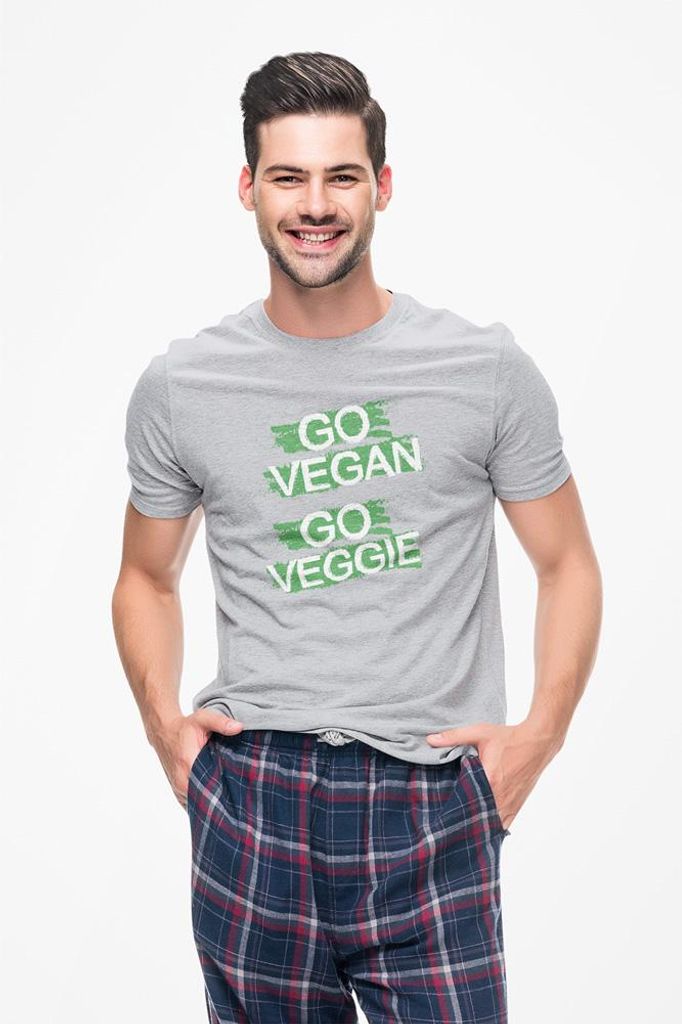 D&B Uni Polo ST00154 Go Vegan Grau-Größe M